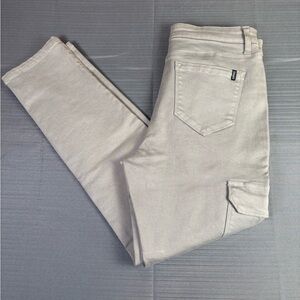 Buffalo David Bitton Leilah Skinny Cargo Pants – Grey – NWT – Size 29W 26L
